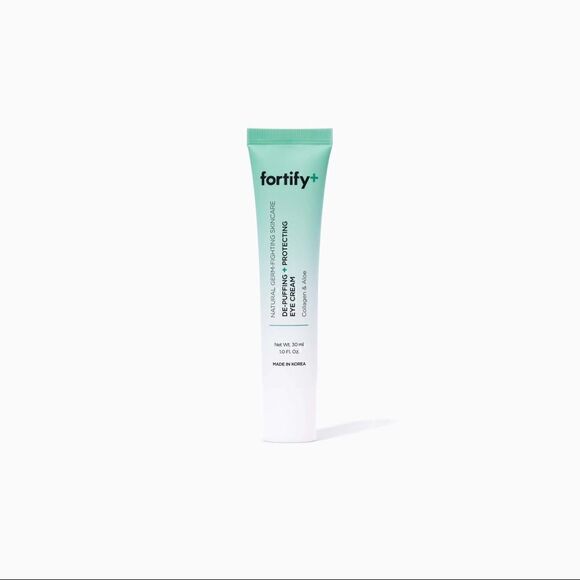 Fortify+ DE-PUFFING & PROTECTING EYE CREAM natural germ flighting skincare NEW - Picture 2 of 4